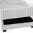 Upholstered Beige Faux Fur Chaise Lounge Sofa Bed Couch with Cup Holder and Throw Pillows-313184261