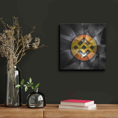 «Luxe BNB Binance Coin», art mural en métal «BNB Binance Coin» par Valentyn Artemenko