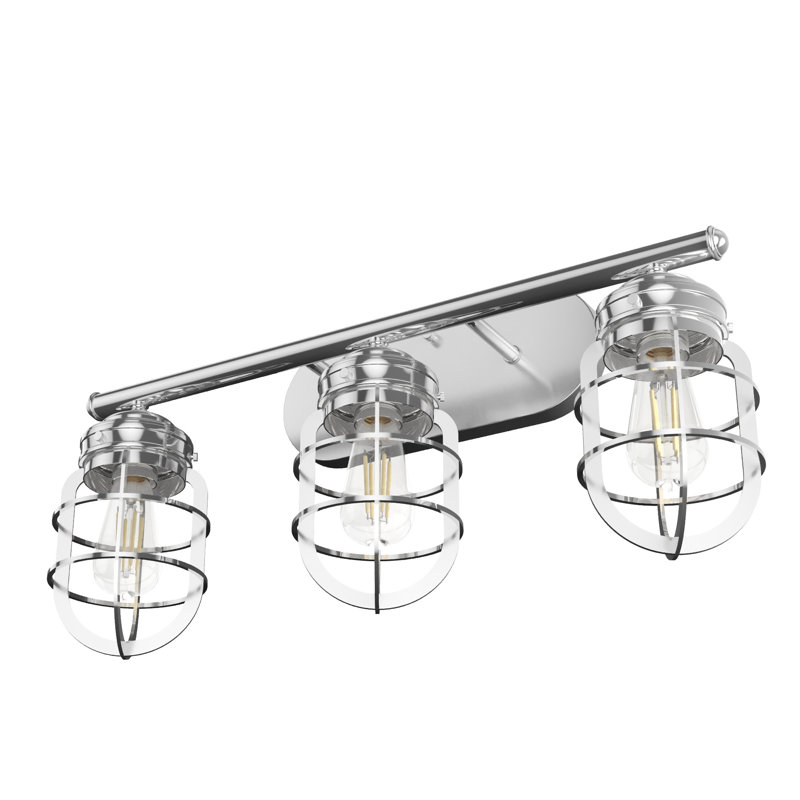 Starklake 3 - Light Dimmable Vanity Light, Chrome