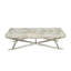 Banc rembourré en cuir capitonné Cayden