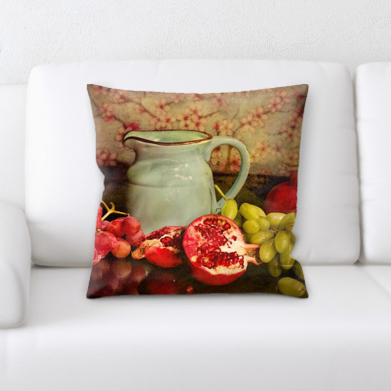 Coussin décoratif "still life"