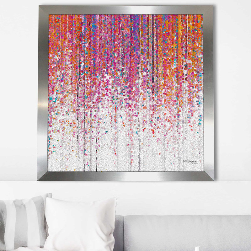 "Ecclesiaste 02:24 Enjoy (Square)" par Mark Lawrence, reproduction sur acrylique, Encadrement argenté