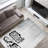 Soft Non-Woven Printed Rug with Intricate Floral Design and Vibrant Colors for Decorative Touch in Bedroom Living Room or Office Space-125928413