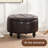 24'' Wide Upholstered Round Storage Ottoman-1722480301