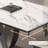 Italian style simple rectangular dining table sets-103300046