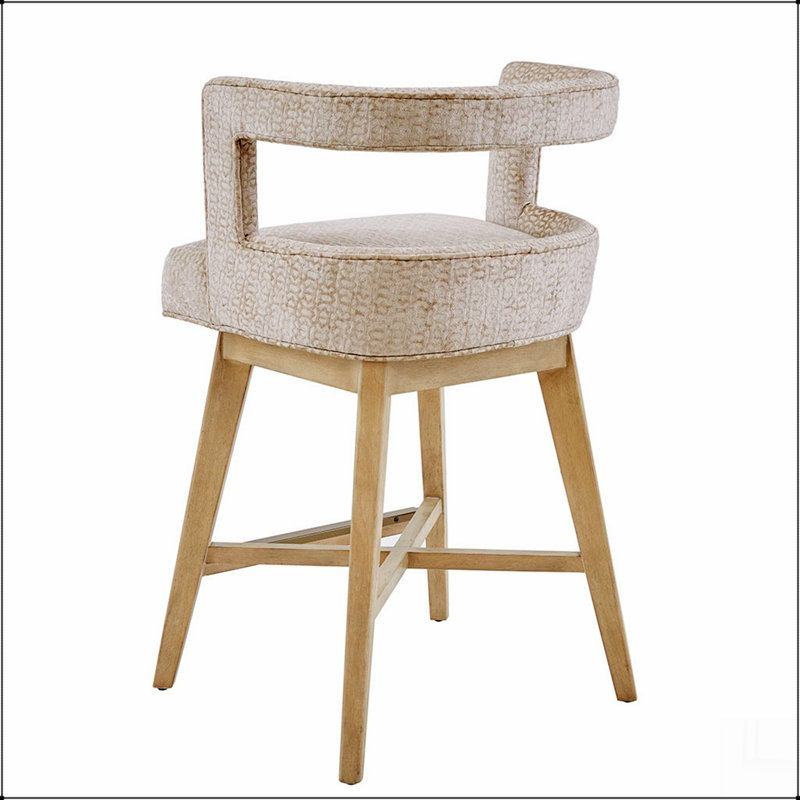 Tabouret pivotant, tabouret de bar, chaise à hauteur de comptoir