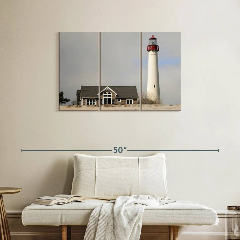 Cape may lighthouse Aletra, H 24 po x l 38 po