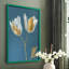 FLORAL Series CXL - reproduction encadrée de qualité supérieure - prête à être accrochée - aucun clou requis-304722155-304722152