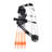 OUKANING Compound Bow Kit with 12 Arrows and Carrying Bag