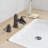 Widespread 2-handle Bathroom Faucet with Drain Assembly