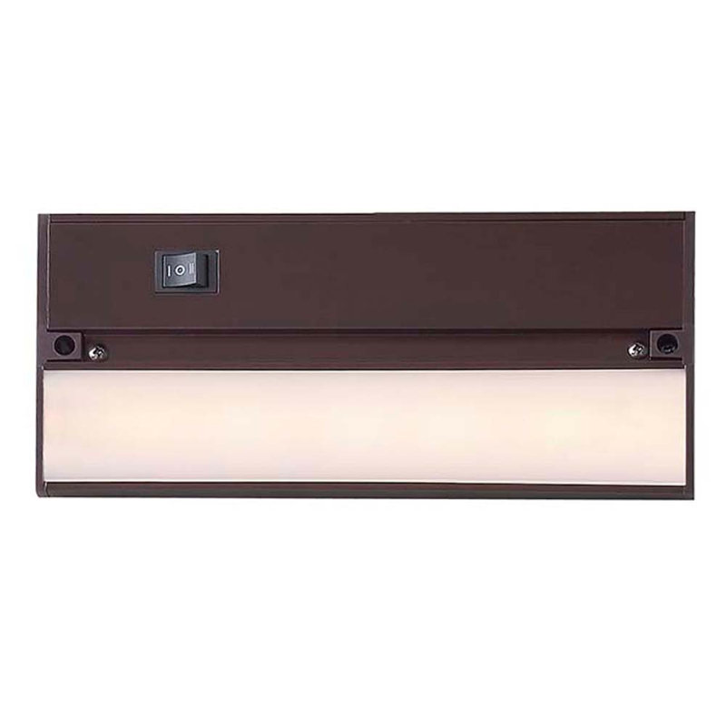 LED 9'' Under Cabinet Linkable Light Bar, Matte Bronze