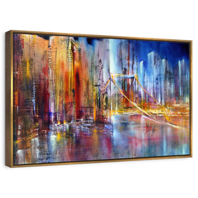 Paysage urbain vibrant