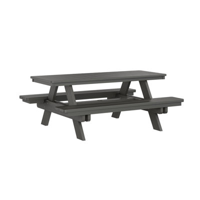 Outdoor Rectangular Picnic Table