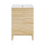 Meuble-lavabo Cascade 24 po en chêne naturel-98796174