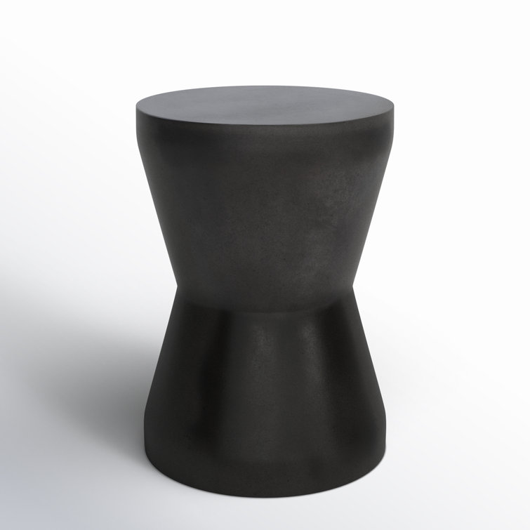 Zenni 12.2'' Concrete Outdoor Side Table