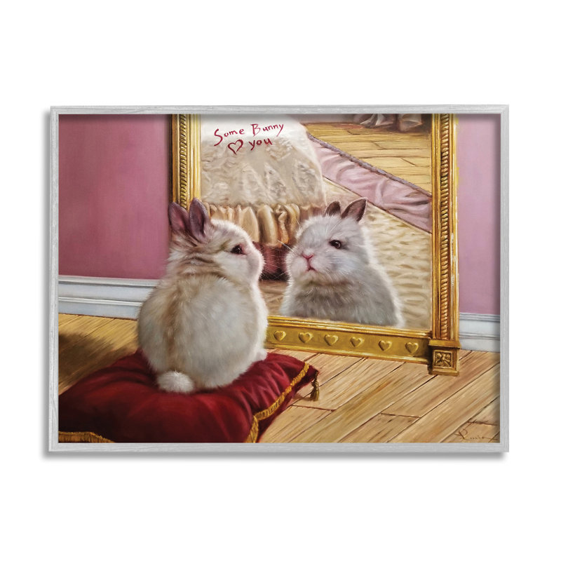«Some Bunny Loves You», impression sur toile, Estampe numérique Farmhouse, H 30 po x l 24 po x 1,5 po