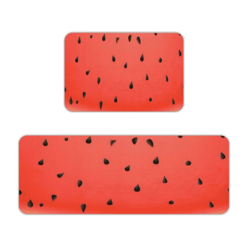 Ensemble de 2 tapis de cuisine Fresh Watermelon