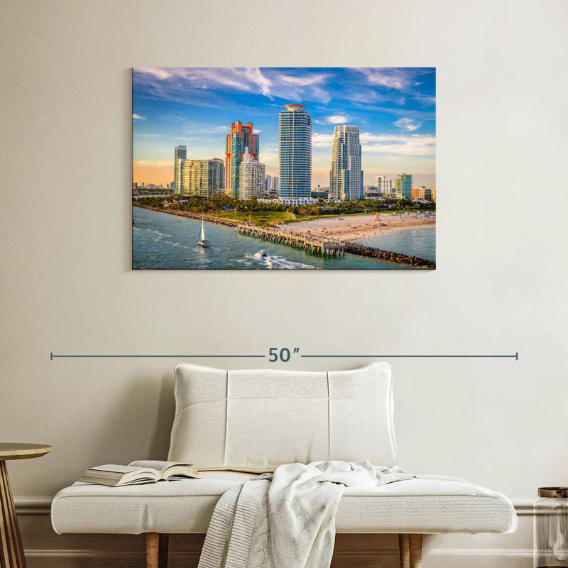 Gillard Coastal South Beach Miami, 26" H x 39" W