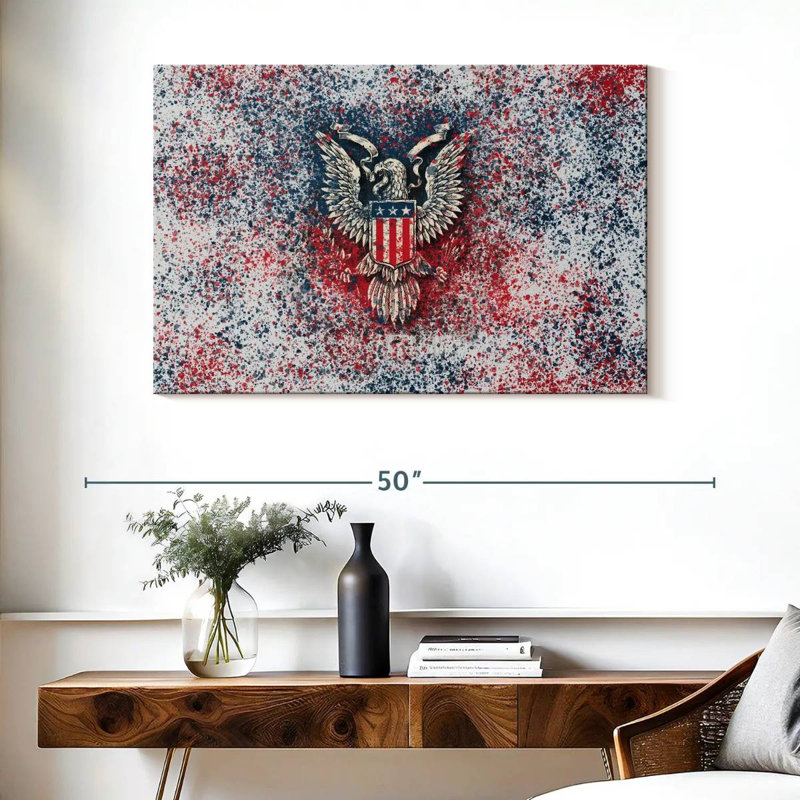 Lelar American Eagle Insignia, 26" H x 39" W