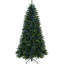 Arbre de Noël de 7 pi avec 400 lumières à DEL, 1063 pointes, 38 effets de lumière, synchro musicale et base en métal contrôlée par Wi-Fi, branches, support stable-1922579720