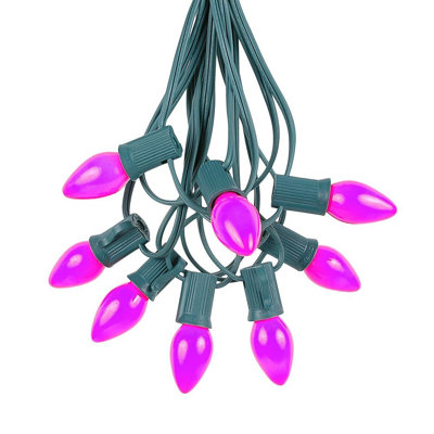 Lampe de noël en céramique 100 de chaîne lumineuse