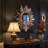 26'' Wall-mounted Sunburst-shaped PU Art Decorative Mirror