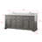 Currahee Free-standing Double Bathroom Vanity with Engineered Stone Top-1050951046