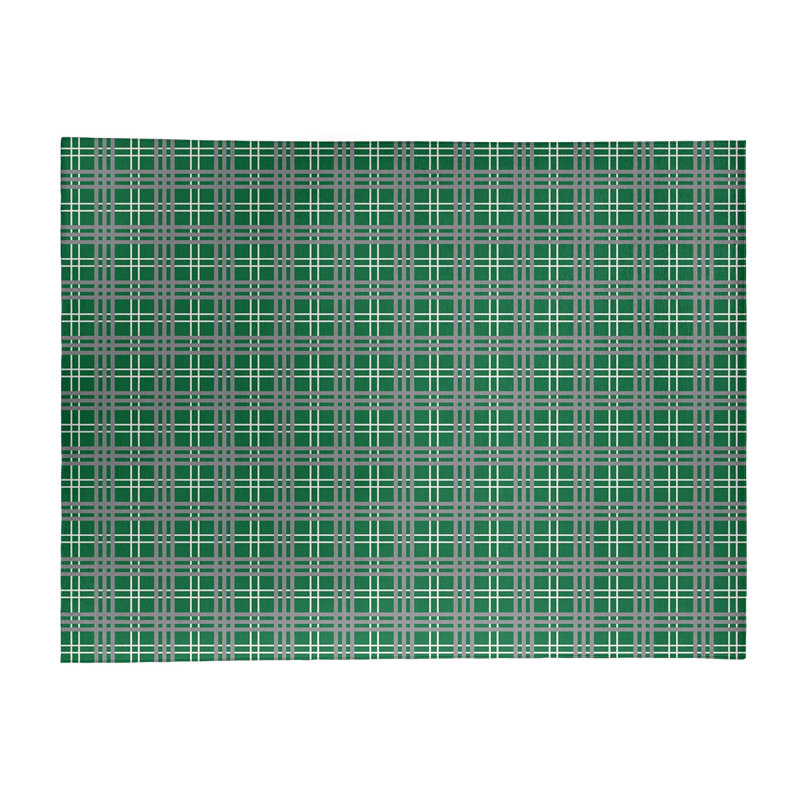 Tapis écossais vert, Rectangle 9 pi x 12 pi
