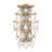 Fleur 2-Light Wall Sconce - French Gold