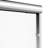 56"-60" W X 72" H Chrome Aluminum Frame Double Sliding Shower Door With 1/4" (6Mm) Nano-Coated Clear Tempered Glass And Dual Stainless Steel Handles