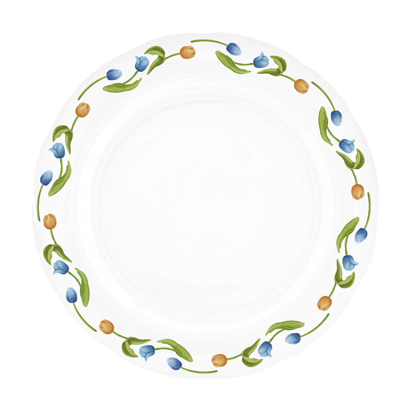 Tulip 10'' Bone China Dinner Plate