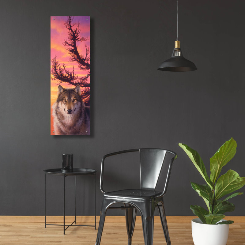 " Warm Sky " Print, 48" H x 16" W