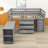 Esperio Kids Full Loft Bed with Drawers-2066981923