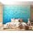 Peel & Stick Abstract Wall Mural - Azure Pixel-1063739925