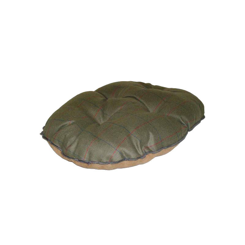 Tweed Polyester Pet Bed, 61 cm, Green