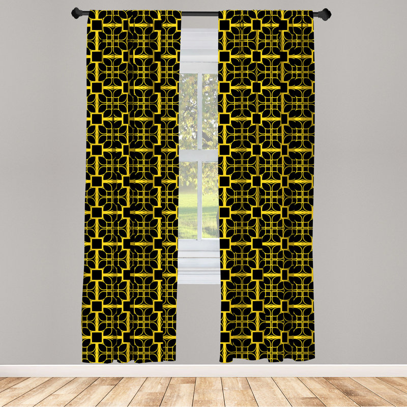 Semi-Sheer Rod Pocket Sliding Panel, 28" x 84"