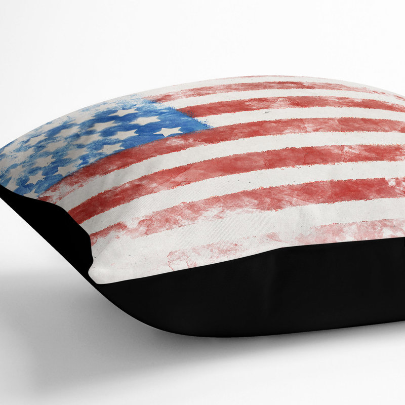 Square Cushion, 40cm H x 40cm W x 15cm D, Black