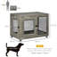 Furniture Style Crate with 2 Doors
