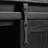 53.7" Farmhouse Kitchen Island with Power Outlet, 2 Sliding Barn Door Kitchen Storage Island with Drop Leaf, Spice Rack Rolling Kitchen Cart on Wheels, for Home, Kitchen and Dining Room-1751069079