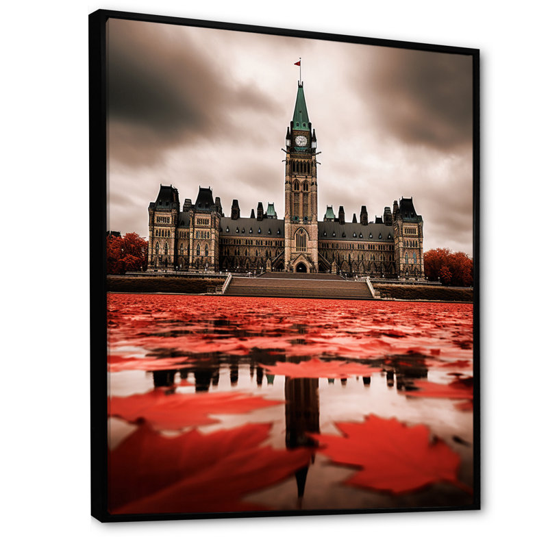 Si Siades Canada - Ottawa, H 32 po x l 24 po x P 1 po, Cadre flottant noir