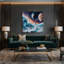 Art mural sur toile gris Space NASA-352836187