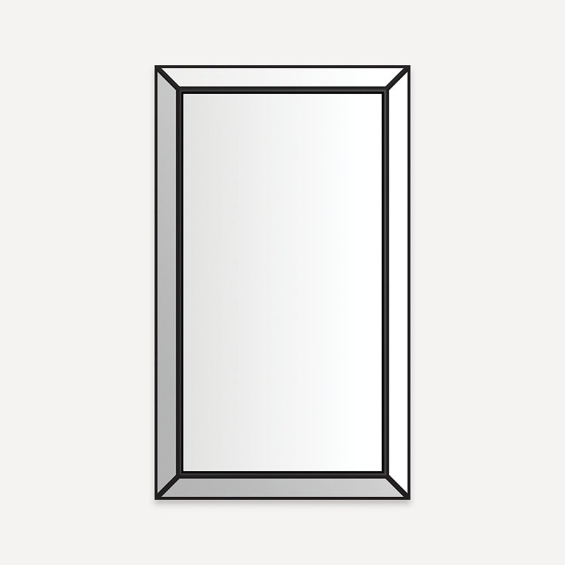 Murray Hill Recessed Framed 1 Door Medicine Cabinet with 4 Adjustable Shelves and Lighting and Electrical Outlet, Matte Black