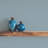 Tall Tiles -  Blue Glaze Wallpaper