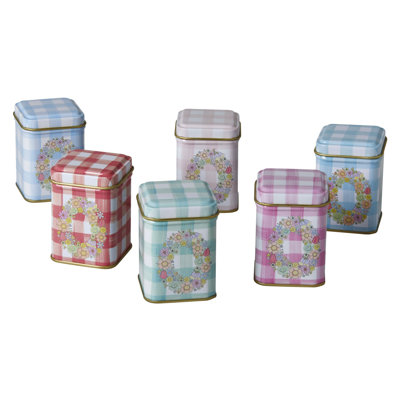 Metal Canister - Set of 6