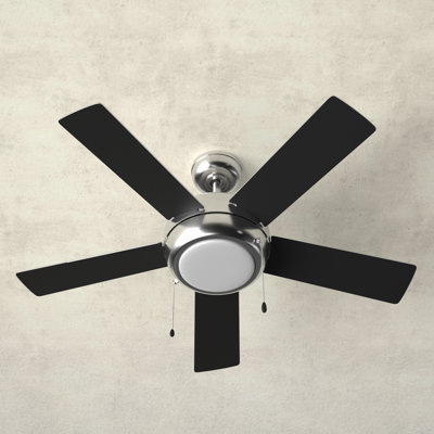 Perceus 42'' 5 Blade Ceiling Fan with LED Light Kit