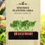Lit de fleurs surélevé en acier galvanisé, crème, offre amplement d'espace pour planter des herbes et crée un beau jardin