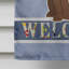 Polyester 2 côtés 40 x 28 po welcome drapeau maison-73943183