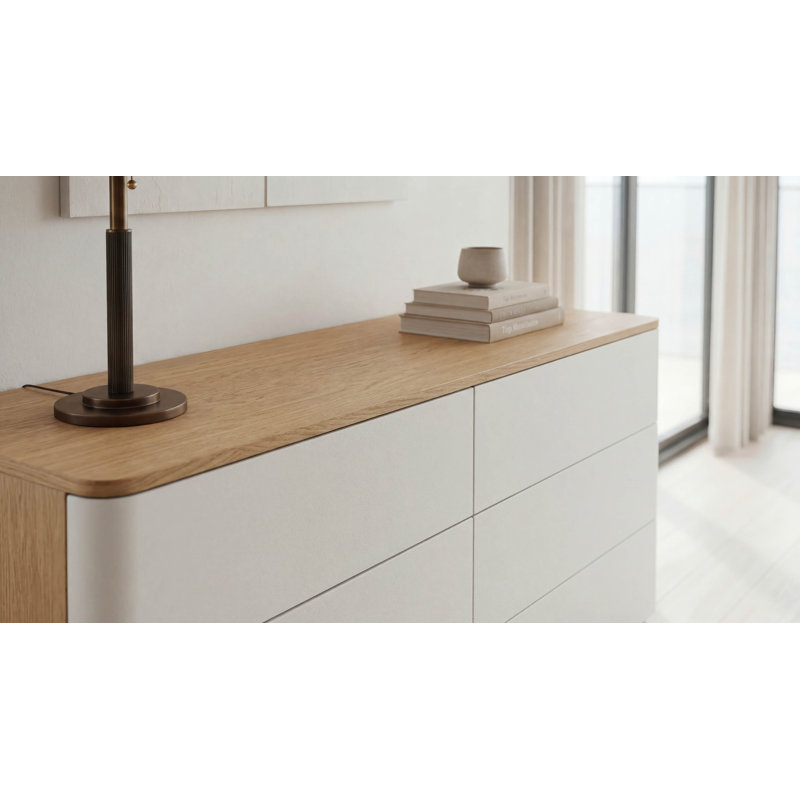 Seoul 6-Drawer Dresser II, Natural