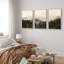 «Misty Forest Landscape Brown Mountain Nature Decor», reproduction de photo sur toile 3 pièces-119405869-90847356
