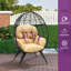 Chaise en forme d'œuf-87175562